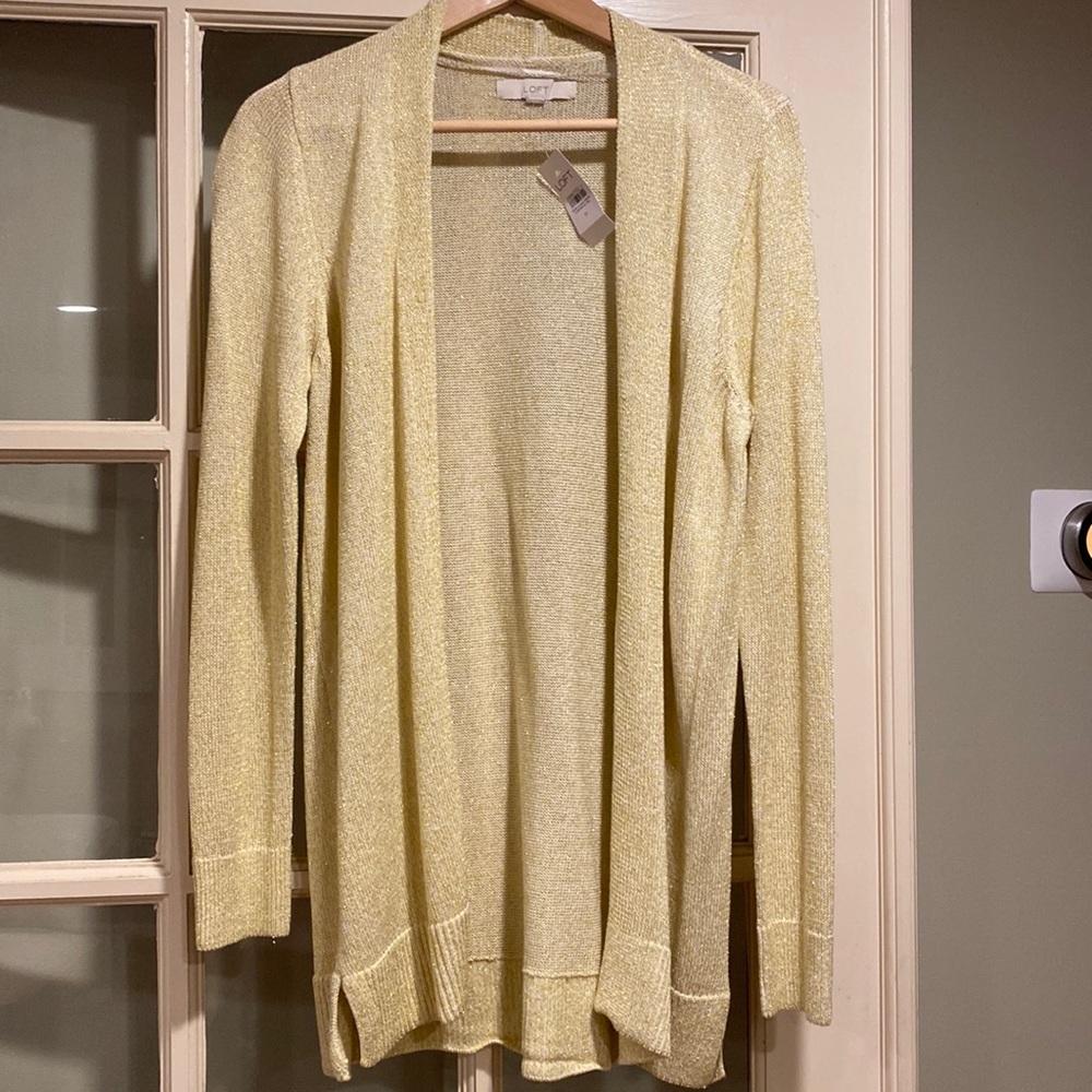 The Loft Sparkly Cardigan